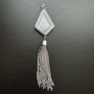 Origami Owl Silver Geo Convertible Locket